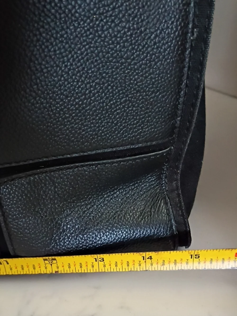 Tory Burch Black Leather Tote Bag
